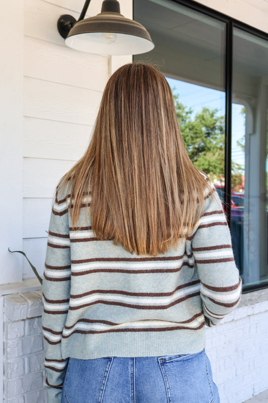 Medina Stripe Cardigan