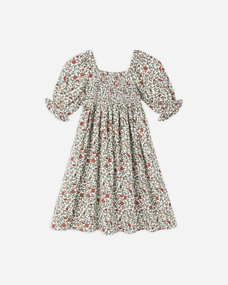 Holiday Floral Adelaide Dress