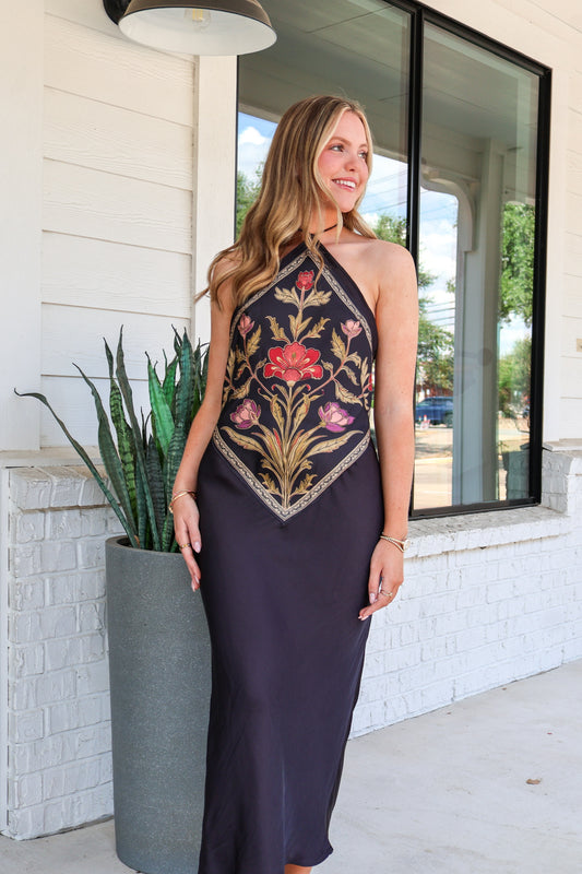 Citrine Midi Dress
