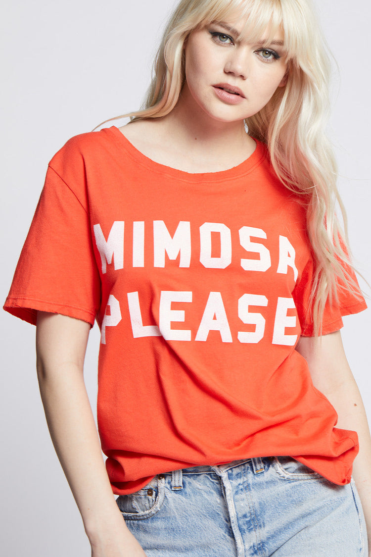 Mimosa Please Boyfriend Tee