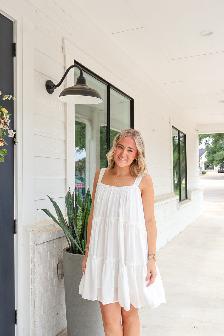 Fill My Heart Tiered Mini Dress