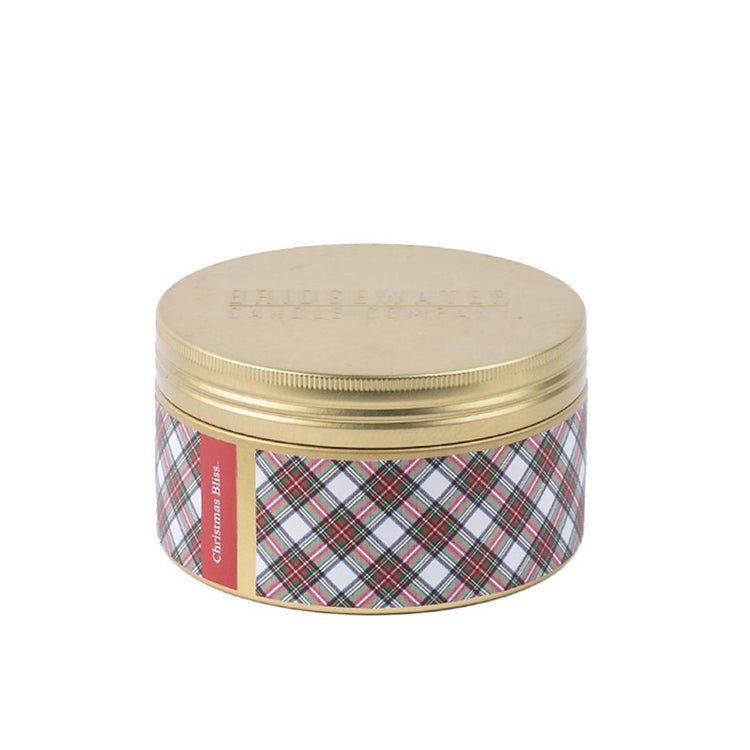 Christmas Bliss 3 Wick Tin Candle