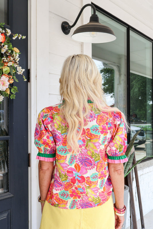 In Bloom Floral Top