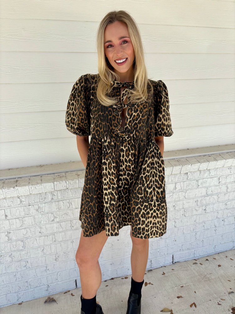 Arlo Leopard Print Dress