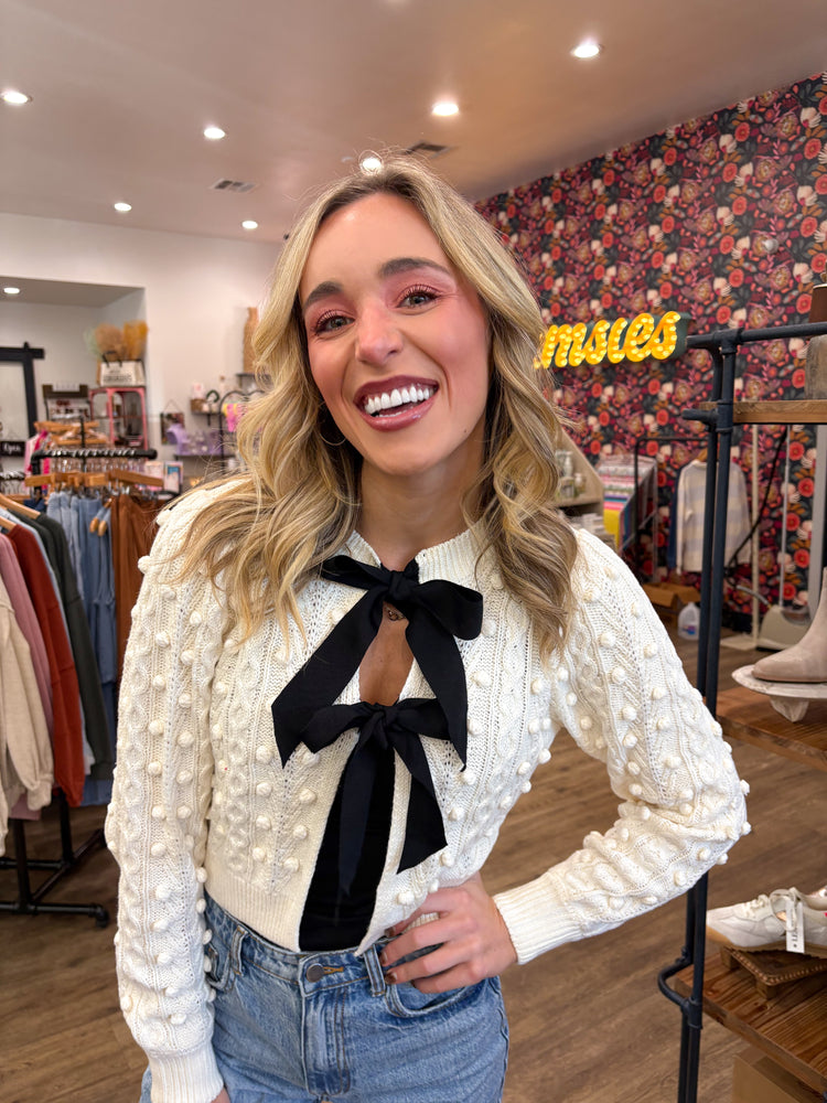 Priscilla Creme Sweater