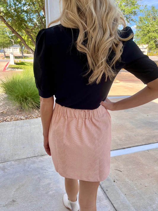 Rosé All Day Skirt
