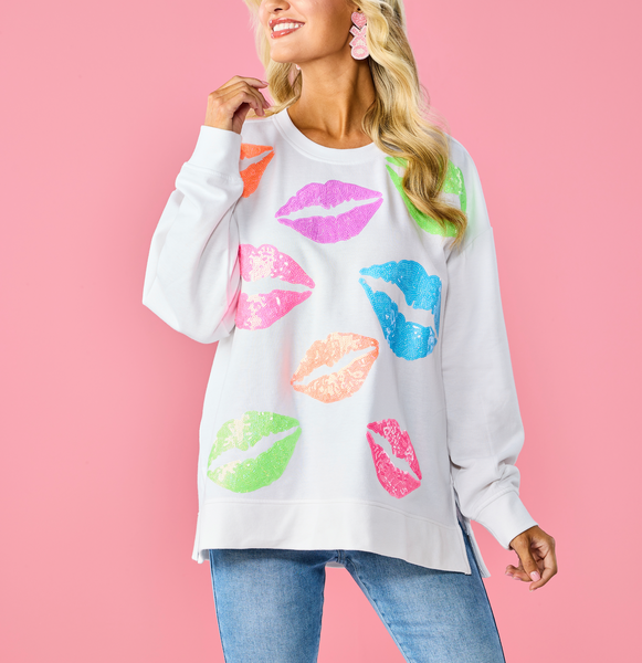 Valentine's Day Sparkle Sweatshirt