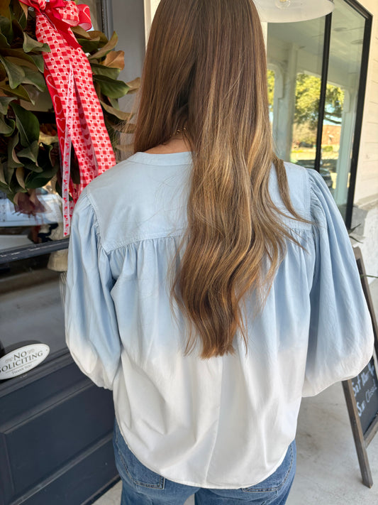 Wilma Cloudy Skyway Top