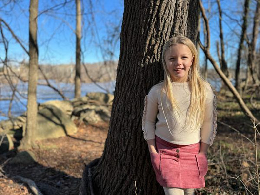 Cranberry Daphne Skirt