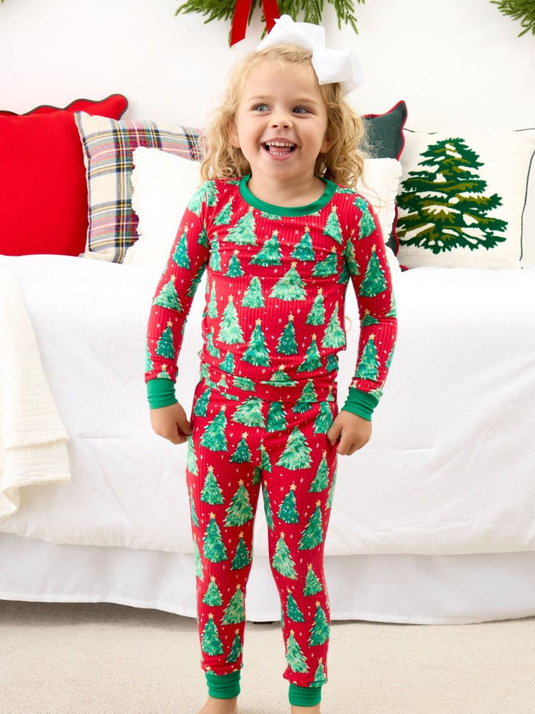 O Christmas Tree LS PJ Set