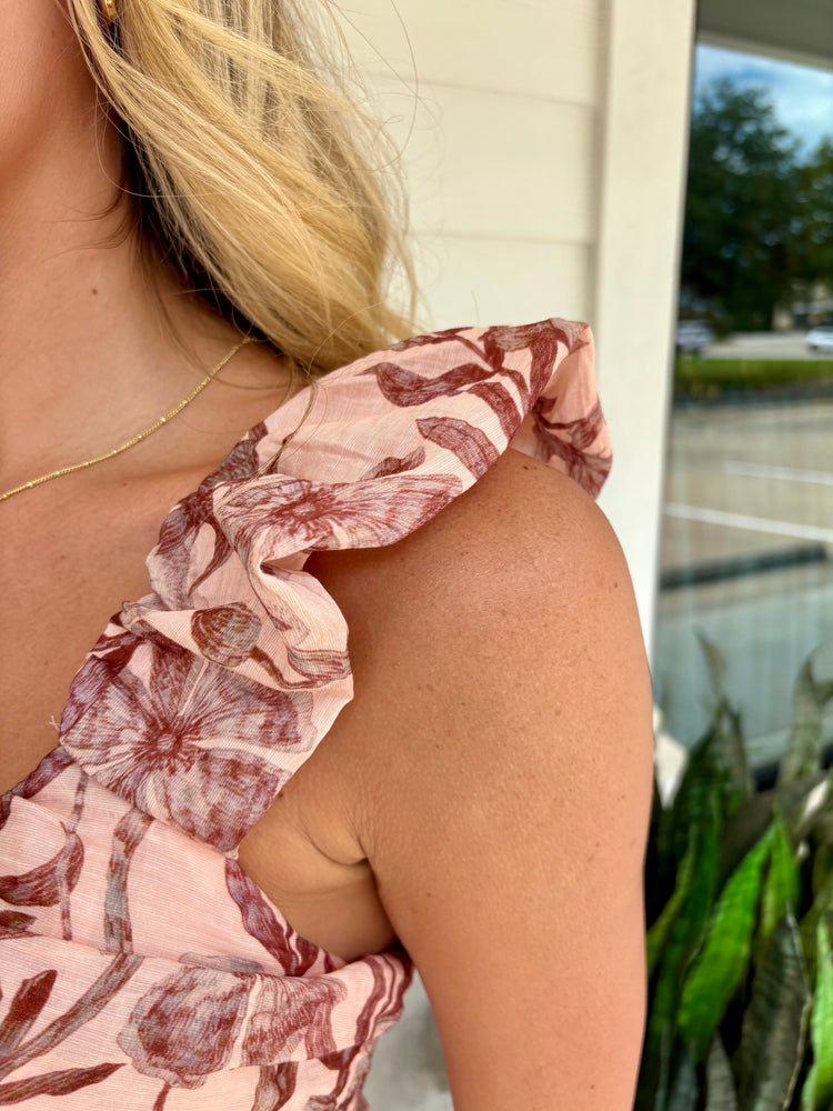 Floral Whimsy Maxi Dress