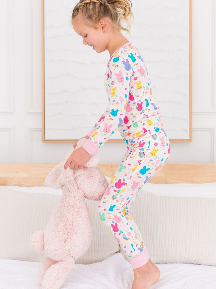 Sugar Rush Ruffle Long Sleeve PJ Set