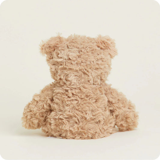 Brown Curly Bear Junior Warmies