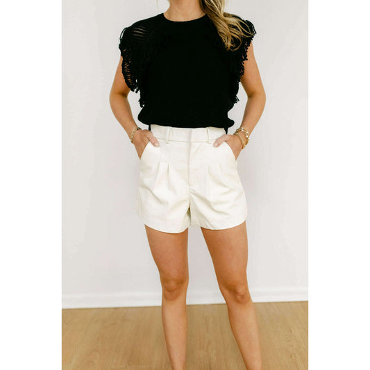 White Croc Modern Tailor Short