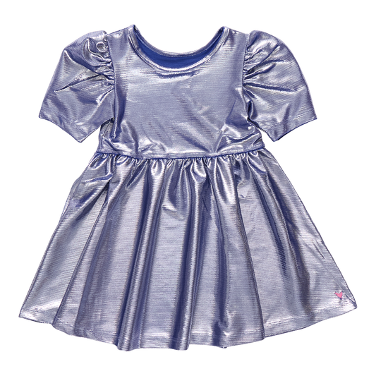 Royal Blue Lame Laurie Dress