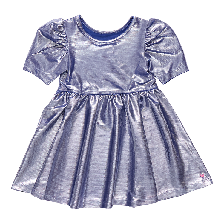 Royal Blue Lame Laurie Dress