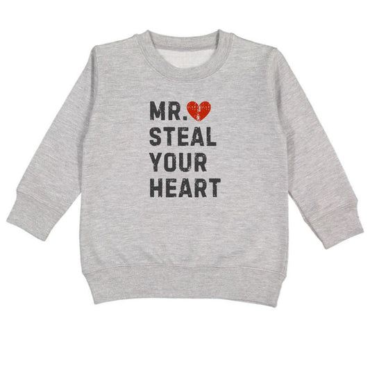 Mr. Steal Your Heart Valentine's Day Sweatshirt