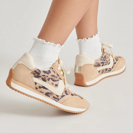 B. Ntcd Lt. Leopard Suede Sneaker