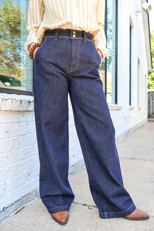 The Atelier Denim Trouser