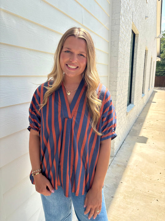 Bold Lines Top