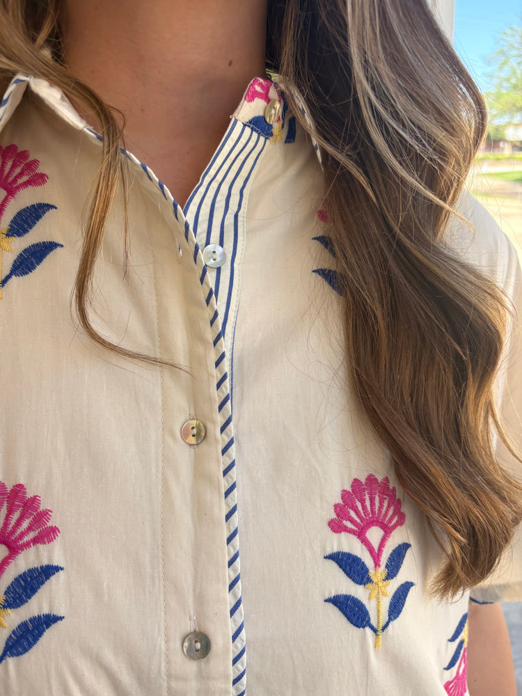 Joyful Bloom Mini Dress