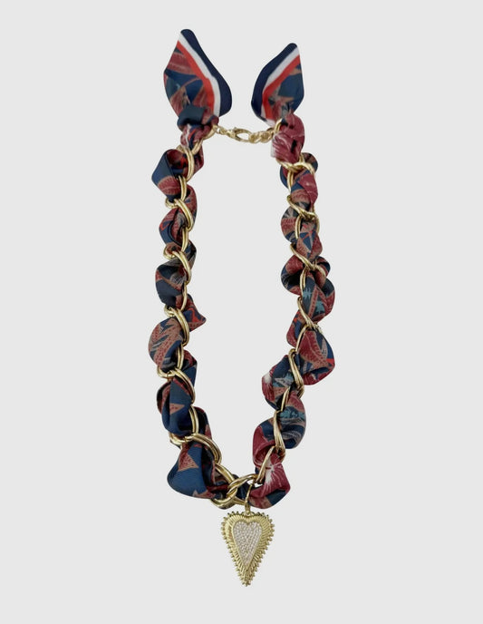 Carson Scarf Chain Necklace