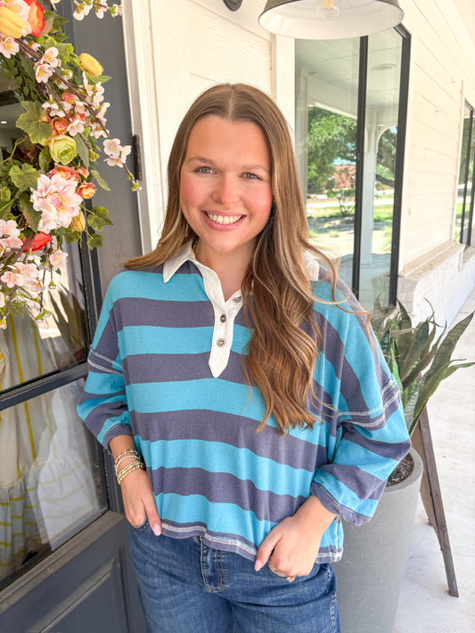 Auggie Striped Tee