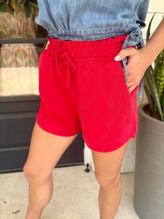 Krissy Tencel Shorts