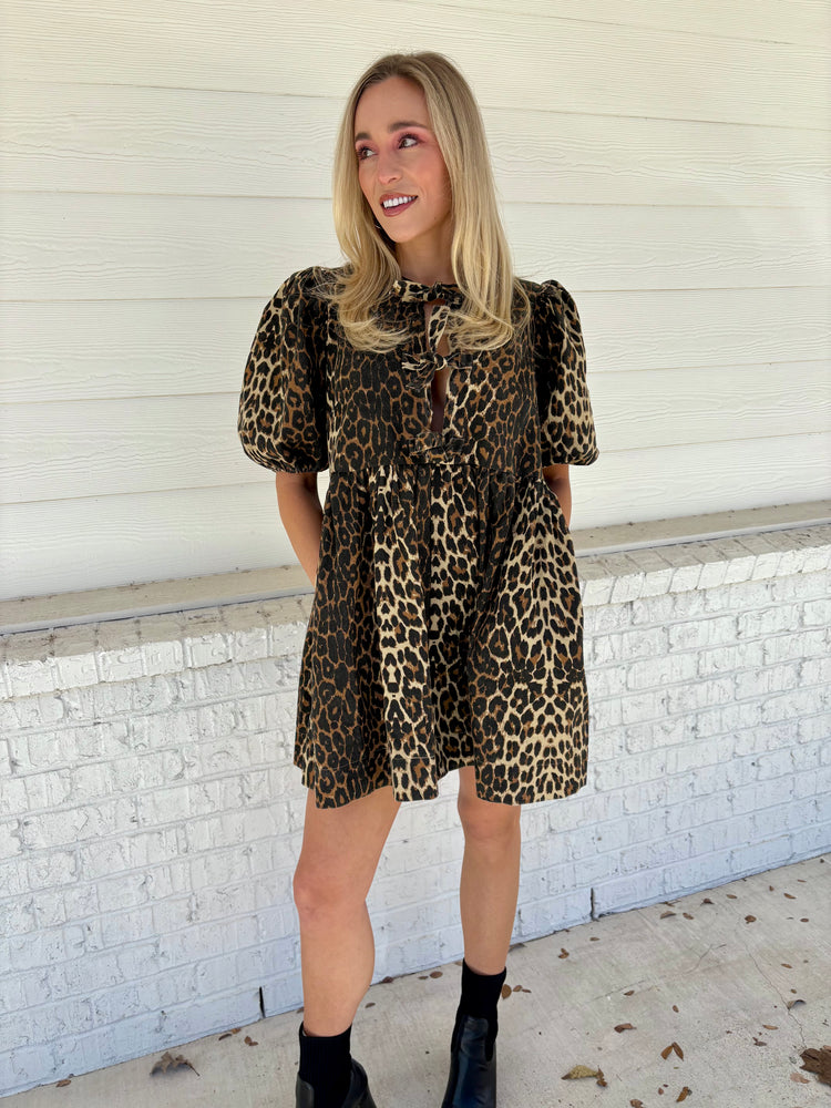 Arlo Leopard Print Dress