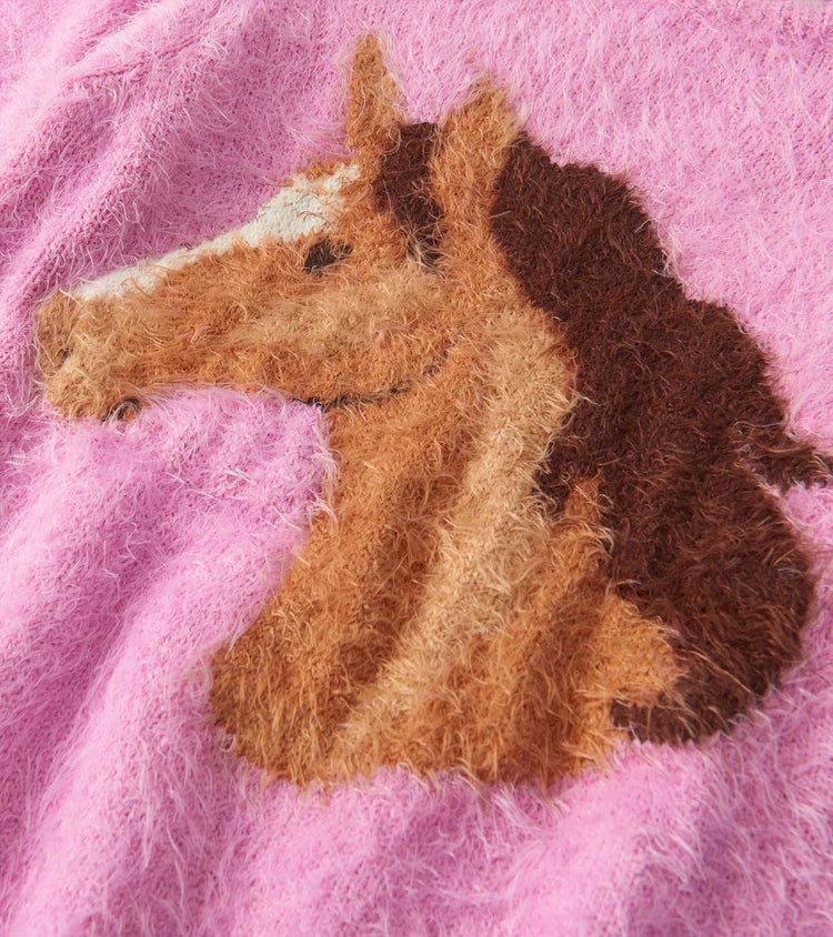 Horse Furry Sweater