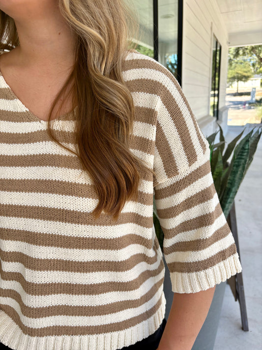 Cafe Hangout SS Sweater