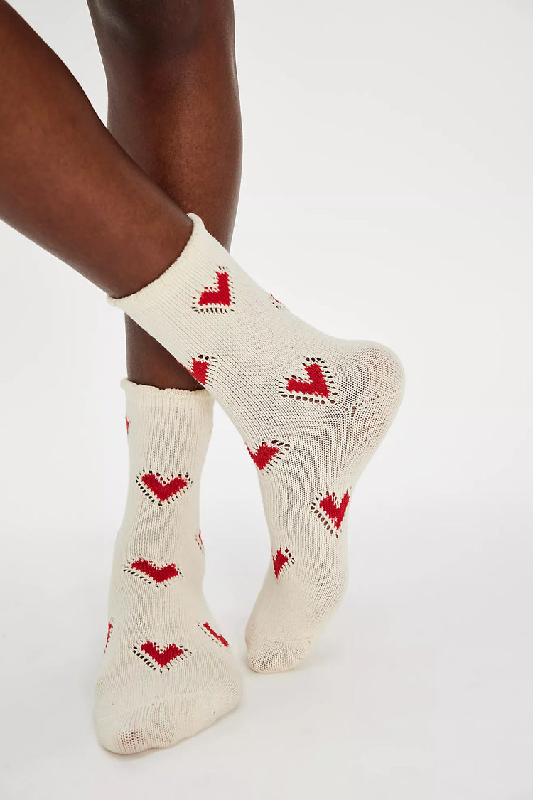 Cupids Bow Socks