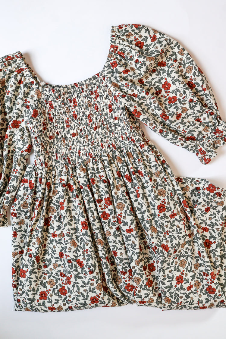 Holiday Floral Adelaide Dress