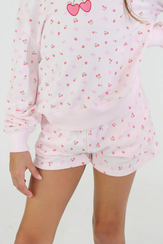 Micro Berry All Over Print Shorts
