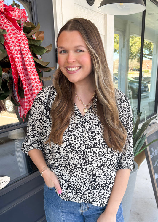 Costa Black Pansey Top