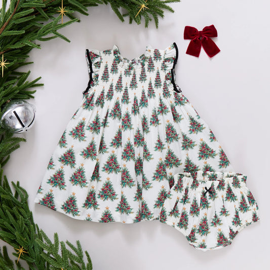 Vintage Trees Stevie Dress Set