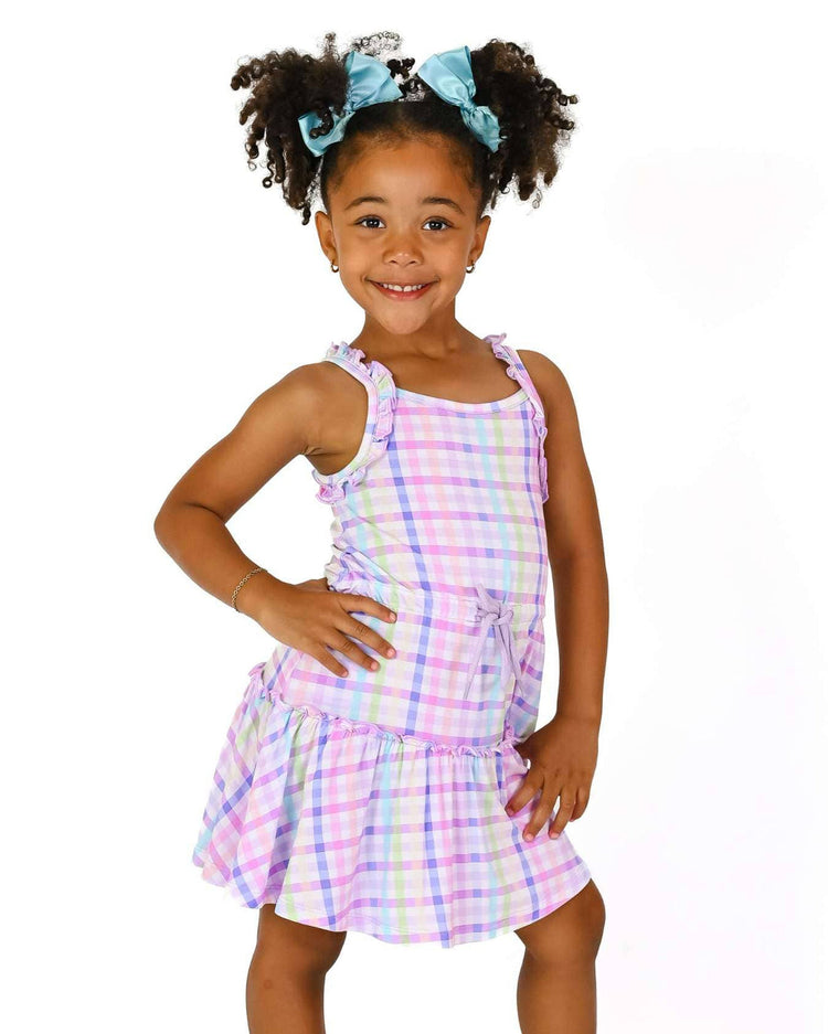 Emery Ruffled Cinched Waist Dress