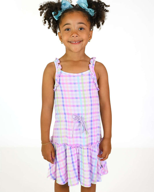 Emery Ruffled Cinched Waist Dress