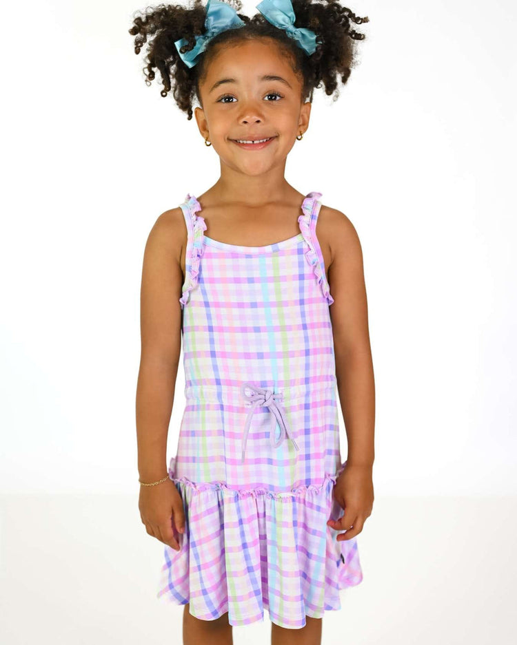 Emery Ruffled Cinched Waist Dress