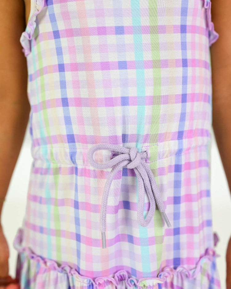 Emery Ruffled Cinched Waist Dress