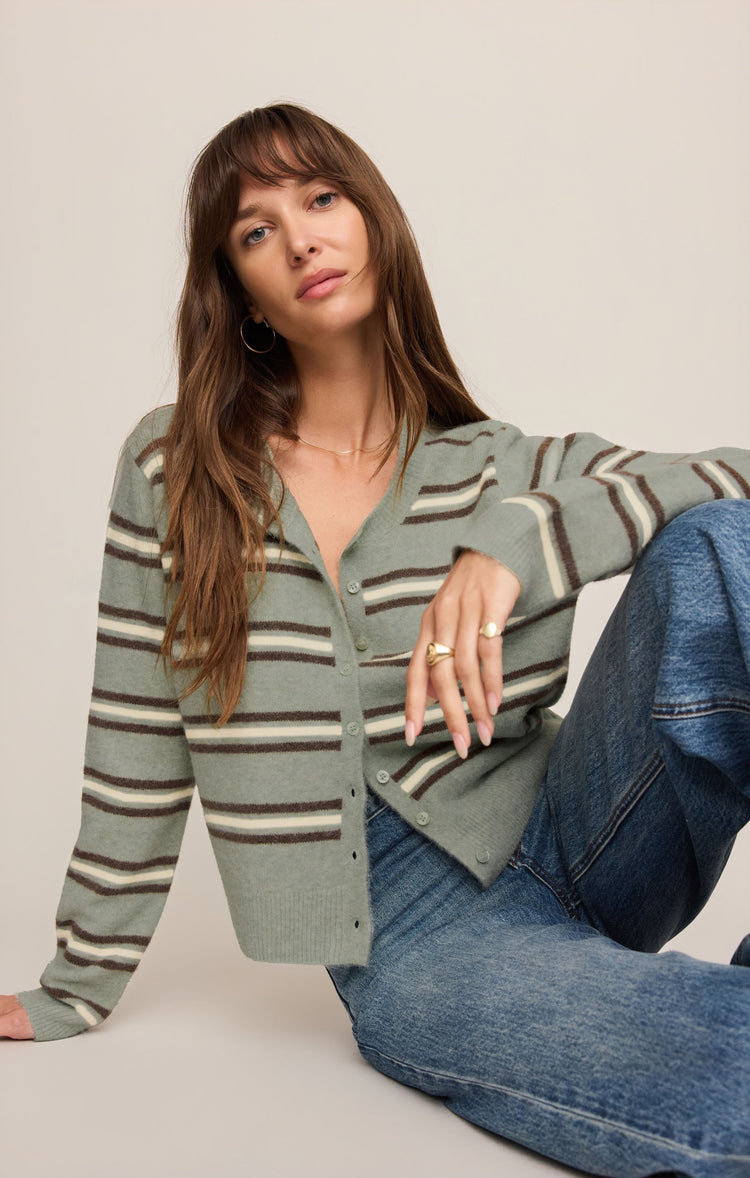 Medina Stripe Cardigan