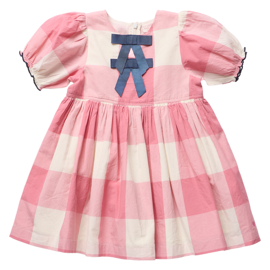 Pink Checks Hermione Dress