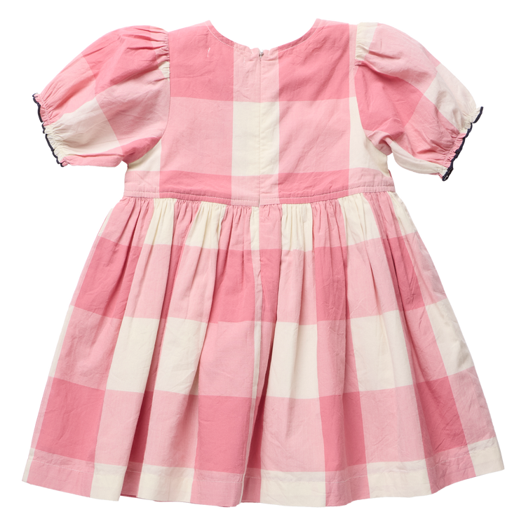 Pink Checks Hermione Dress