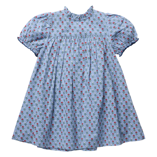 Light Blue Carnation Lucia Dress