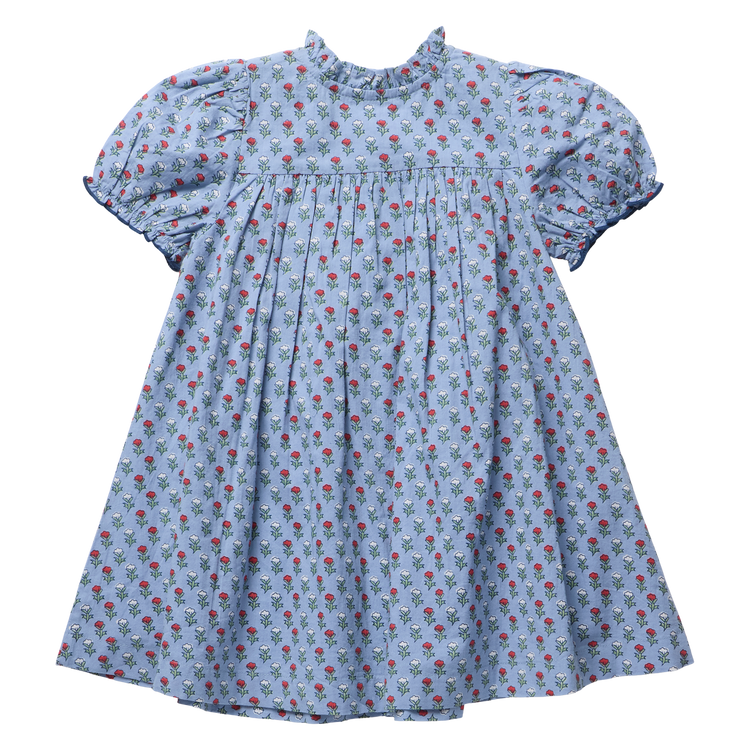 Light Blue Carnation Lucia Dress