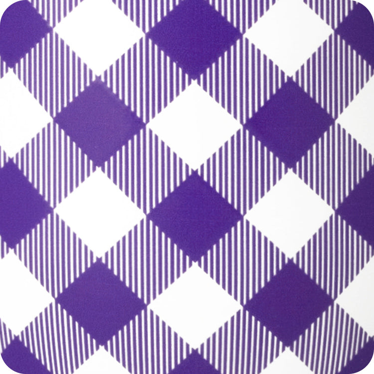 Gameday Gingham Purple + Yellow Mega Mug 30oz