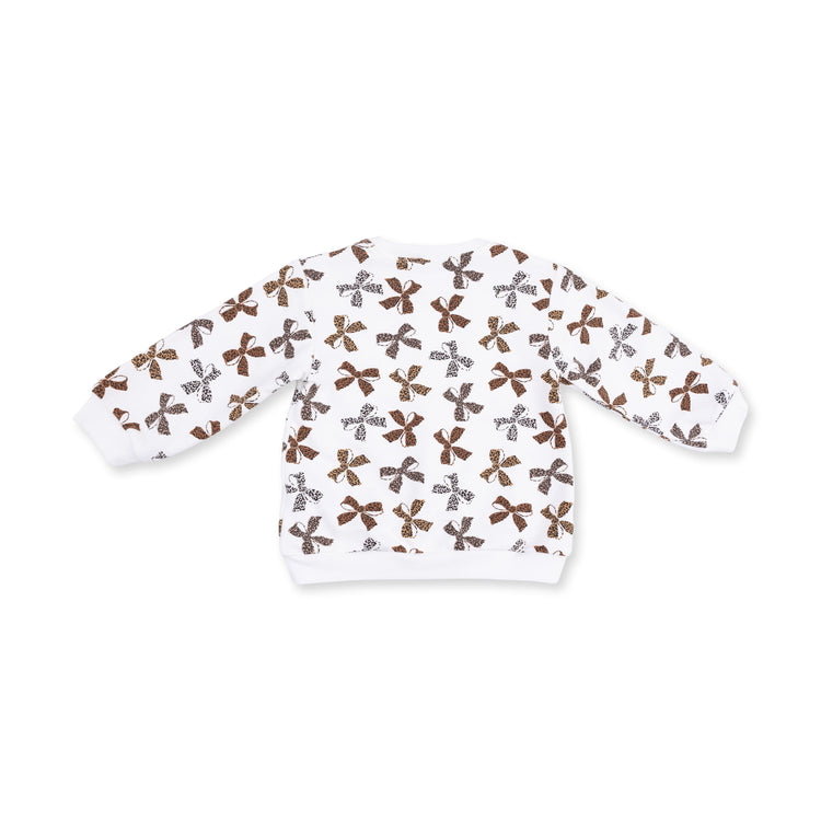 Leopard French Terry Oversized Sweatshirt