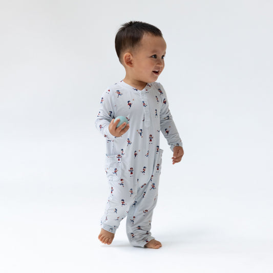Tiny Footballers Uni Romper