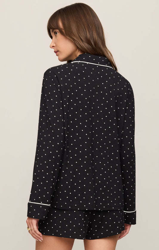 Luxe Dot PJ Top