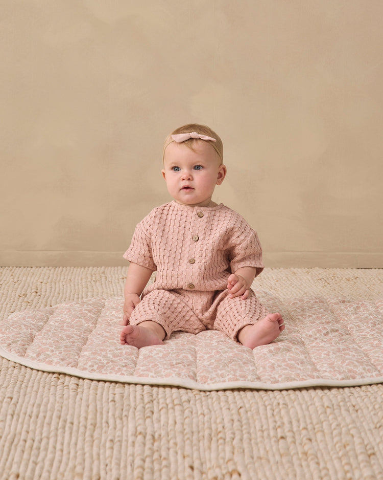 Dusty Rose Hayes Romper-3-6m